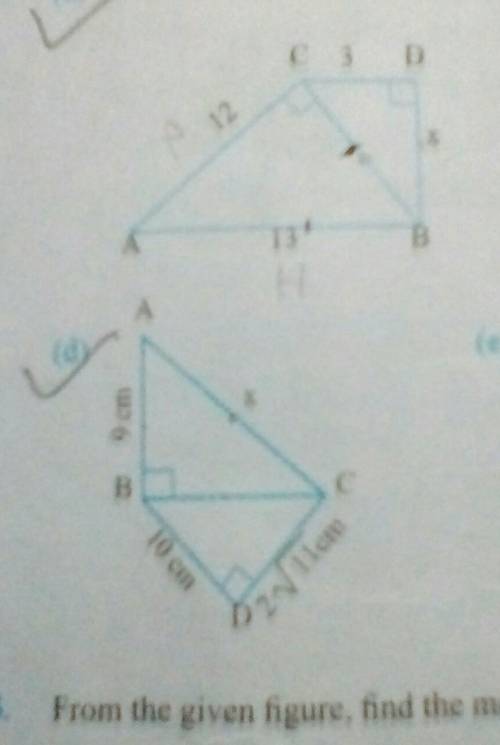 find the value of x of given figure and solve this question step by step plzz help question number
