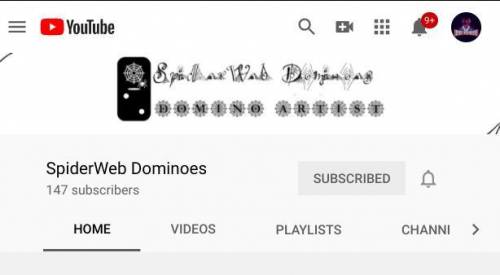 Sub to spiderweb dominoes on YT! Will give brainliest if you post a pic for proof!!! #ROAD_2_200_sub