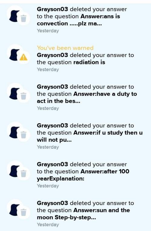 this graysons has deleted my all ques .......but why.....some of my questions are very helpful l al