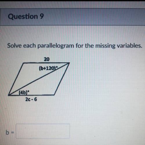 Solve for missing variables (both b and c) I will give Brainlist :)
