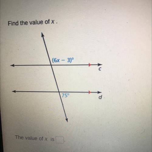 I need the value of X