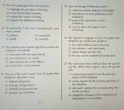 For regents 2019 answer these correctly for brainiest