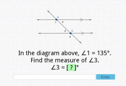 What is the measurement of the angle