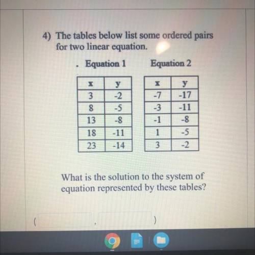 It’s algebra one please help