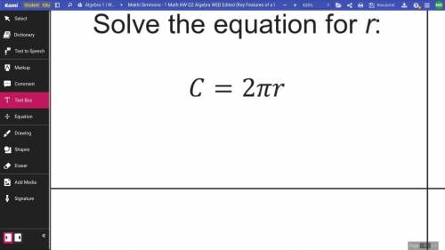 Need help with this solve or r