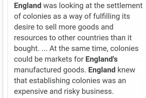 Why did the number of growing of English settlers