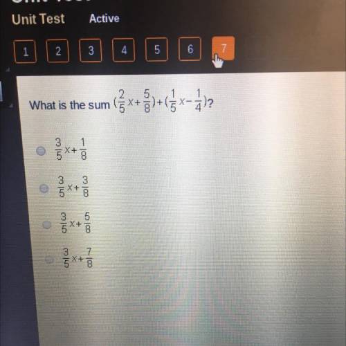 What is the sum can someone help me I need help fast
