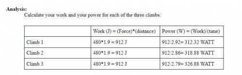 How does your power output in climbing the stairs compare to the power output of a 100-watt light b
