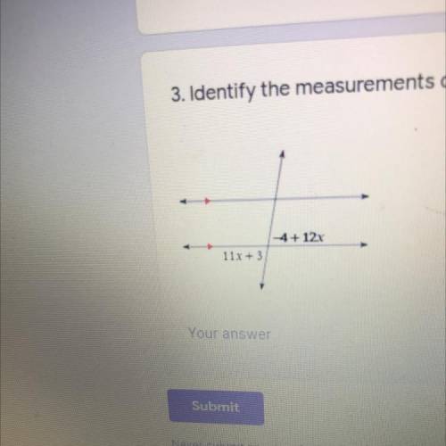 Identify the measurements of the missing angles