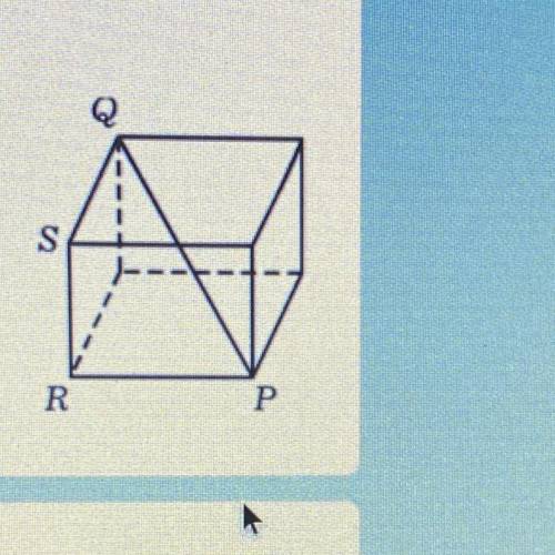 (THIS IS A TEST I NEED HELP)

In the rectangular prism, PQ is the diagonal. Find the length of
PQ