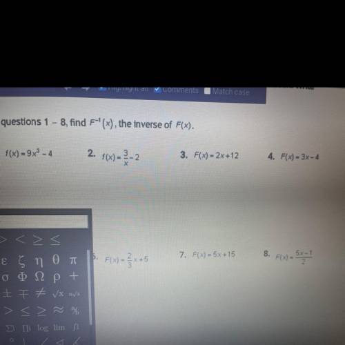 PLEASE SOMEONE HELP I TRULY DO NOT UNDERSTAND

Find F^-1(x), the inverse of F(x).
f(x)-9x^3-4
Show