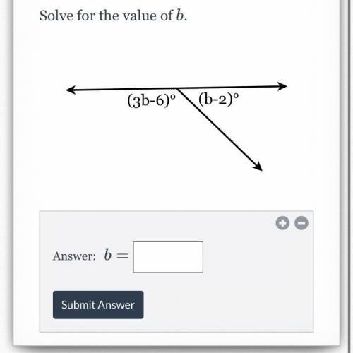 Solve for value of b