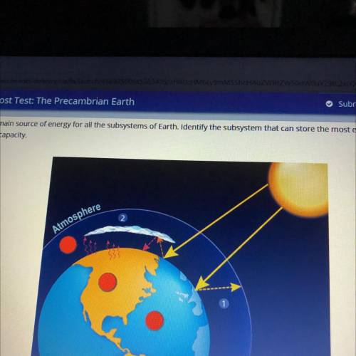 Help!!

Select the correct location on the diagram,
The Sun is the main source of energy for all t