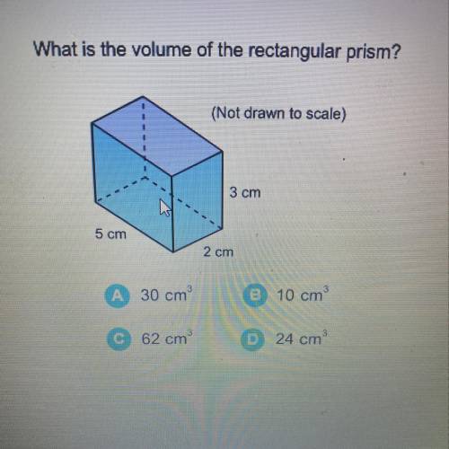 What is the volume of the rectangular prism