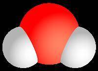 What does the red represent on the model? *

the oxygen molecule
the oxygen atom
the element hydro