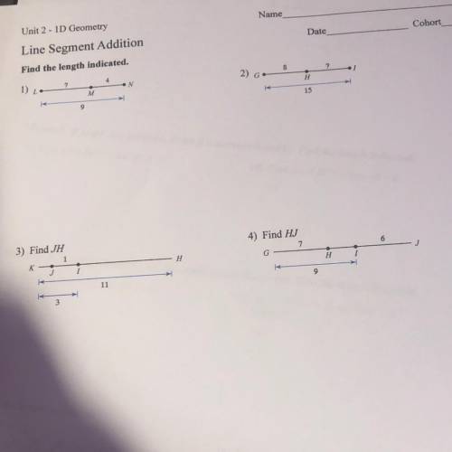 hi! i was wondering if i could have some help and maybe someone do 2 and another do 2 idk but thank