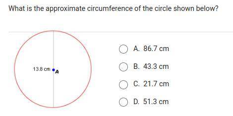 What is the approximate circumference