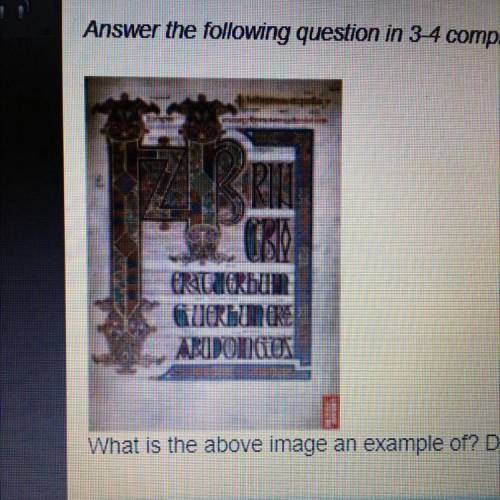 What is the above image an example of? Describe its purpose and importance in history.