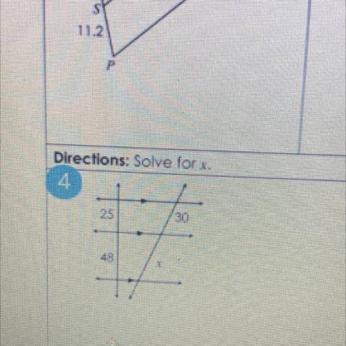 Solve for x
Geometry 7.5
Please