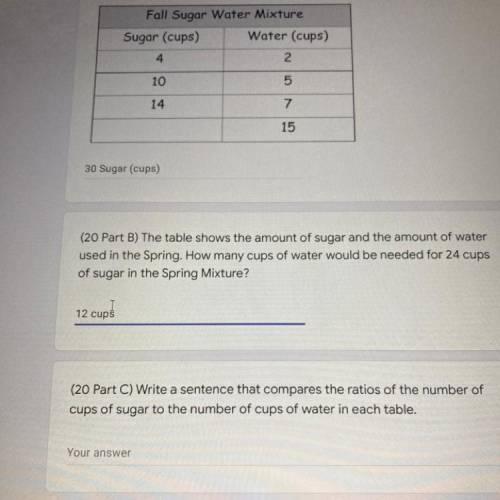 I NEED HELP WITH THE LAST QUESTION (PART C) PLEASE HELP