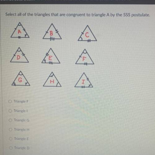 HELP, i’m not good a triangles
