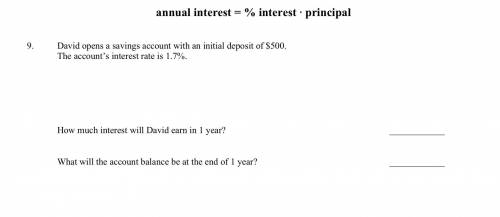 Will someone please tell me how to find the interest? Example problem is attached!
