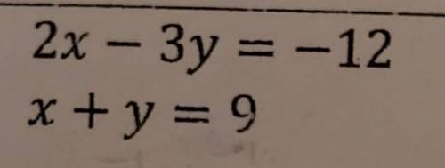 Need help solving system of equations by SUBSTITUTION