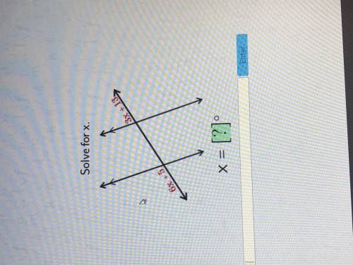 Please help I’m finding angles of parallel lines with algebra