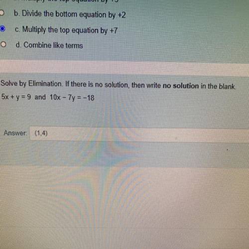 Please help fast! Is this the correct answer