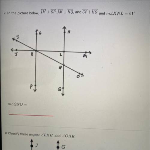 Solve for angle QNO.
Please help asap.