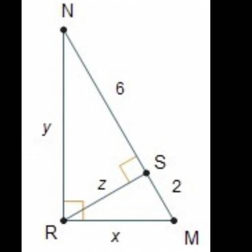 Triangle MRN is created when an equilateral triangle is folded in half. What is the value of x?

A