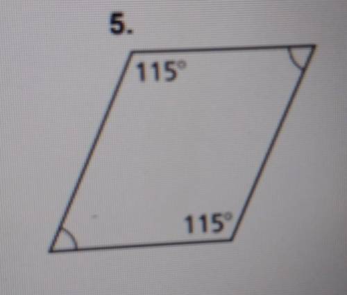 State which theorem you can use to show that the quadrilateral is a parallelogram.