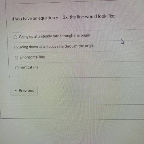 10 POINTS

MIDDLE SCHOOL 8TH GRADE MATH
Need some help with this question can anyone please give m