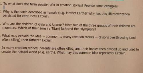 Why is the earth described as female (e.g. Mother Earth)? Why has this characterization persisted f