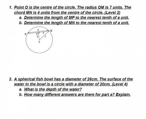 Solve the following problems. Remember that all reasoning must be explained, and all steps of math