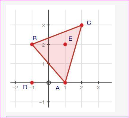 Yo ;)!

What coordinate for F would make triangle ABC and triangle DEF congruent?
(−2, 4)
(−2, 3)