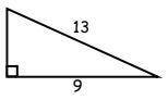 Find the length of the missing side. Round to the nearest tenth (one decimal place).