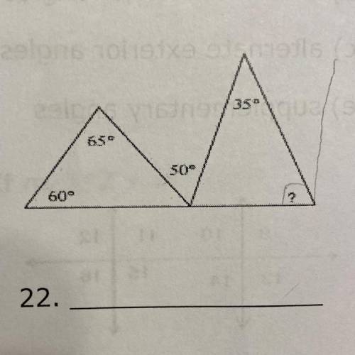 Plzzzzz help me!!! I am supposed to find the measure for the angle!