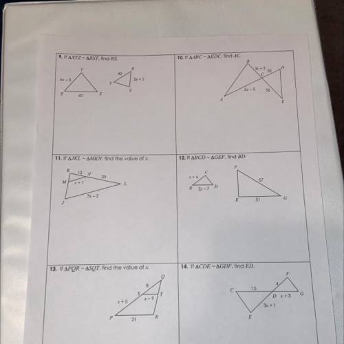 Gina wilson Unit 6: Similar Triangles Homework 2: Similar ...