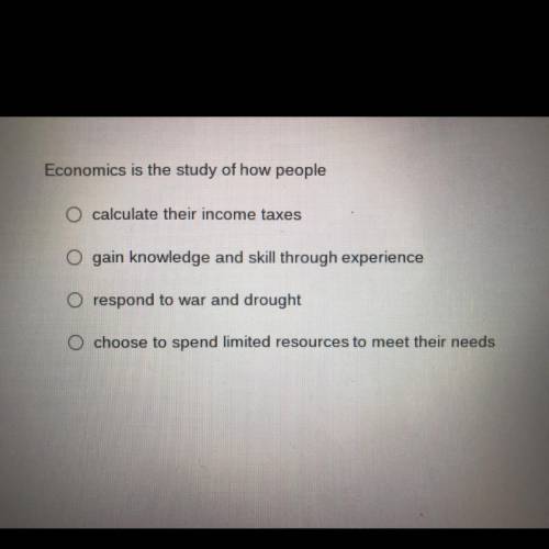 I NEED HELP ITS AN ECON QUESTION THE PICTURE IS ABOVE IF YOUR CORRECT I WILL GIVE YOU THE EXTRA POI