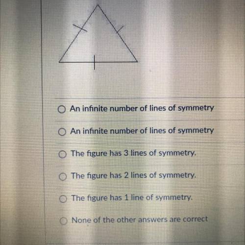 How many lines of symmetry does the following figure have?