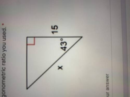 “Find the missing side length of the right triangle, round to the nearest hundredth. EXPLAIN HOW YO