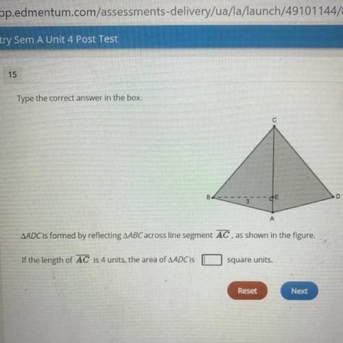 PLEASE HELP ME 

Type the correct answer in the box . Please