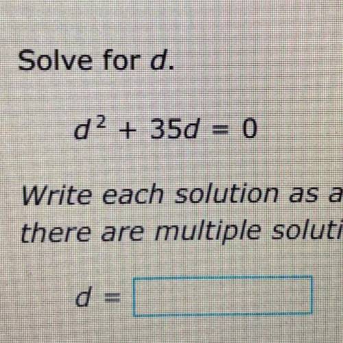 The rest of the question says

Write each solution as an integer, proper fraction, or improper fra