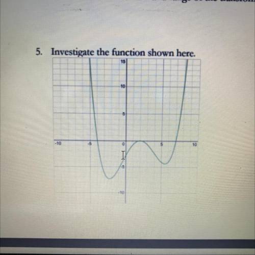 Hi i need help finding domain, range, the equation, x and y intercepts, and the vertex