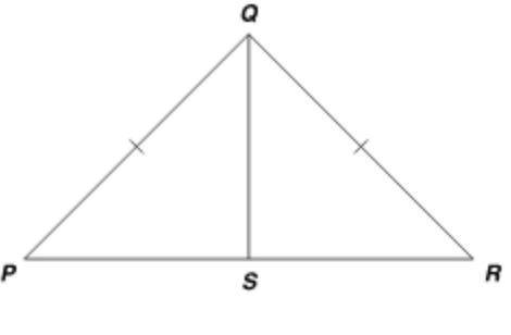 James wants to prove the Base Angles Theorem. His two-column proof is shown below. Fill in the corr