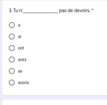 Plzzz i need help with french
