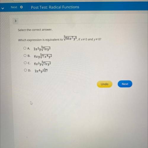 What is the answer to this radical functions equation ASAP # 3