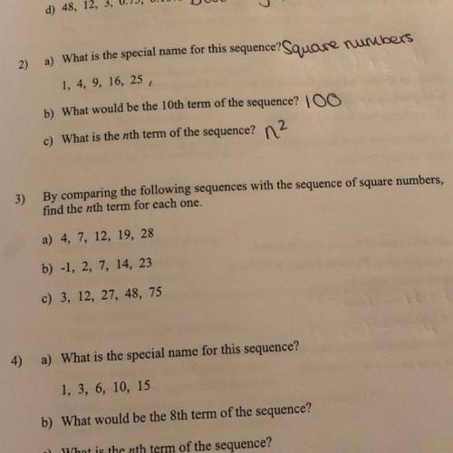 Please help with number 3 :)