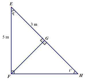 FG is the geometric mean of which two segments